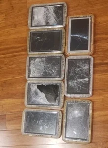 Lot 8 JPay JP6 V1 See Through Jail Prison Mini Tablet Parts Only Broken Screens - Photo 1/11