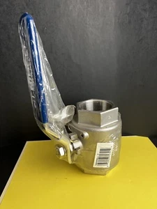 NIBCO STAINLESS STEEL BALL VALVE T-585-S6-R-66LL 2" 1000 WOG NACE CF8M - Picture 1 of 15