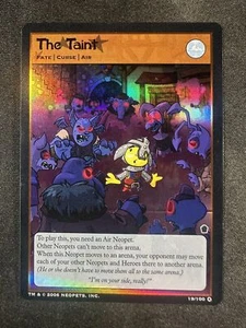 Neopets TCG 19/100 The Taint Haunted Woods Curse Foil Rare NM - Bild 1 von 2