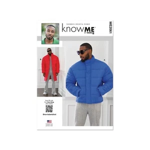 knowME Schnittmuster ME2061 - Herrenjacke - Herrenmantel - gesteppt - Bild 1 von 7