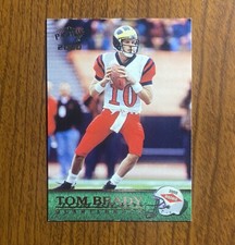 2000 Pacific Tom Brady Rookie Card RC #403 New England Patriots