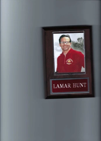 LAMAR HUNT PLAQUE KANSAS CITY CHIEFS KC FOOTBALL NFL Cover