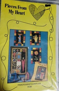 1994 Wall Quilt Friendship Threads of Seeds of & Sampler Shirt #126  4 Patterns - Picture 1 of 3