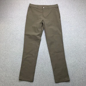 Lululemon Pants Men's 36x35 Beige ABC Trouser Stretch Performance Active Chino - Picture 1 of 16