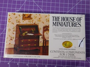 New The House Of Miniatures Chippendale Desk #40017 Sealed - Picture 1 of 6