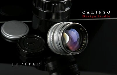 JUPITER 3 Soviet Lens copy Sonnar Red "P" 1 : 1,5  F = 5 cm Mount M39  L39 - Image 1 of 4