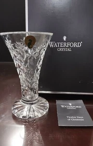 Waterford Happy Holidays Tree Vase, In Box. Excellent Condition - Picture 1 of 7