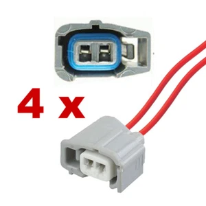 Connecteurs d'injection de carburant - TOYOTA avec câble (4 x FEMME) fiche d'... - Picture 1 of 3