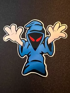 judgement day records ghost phantom splashproof stickers 90s hardcore music rave - Picture 1 of 3