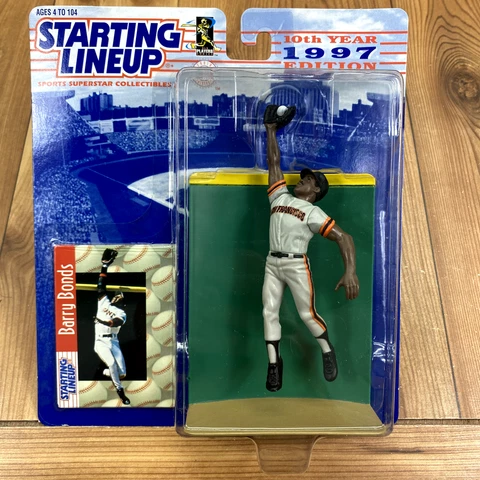 UNOPENED Starting Lineup 1997 Barry Bonds San Francisco Giants MLB Action Figure Cover