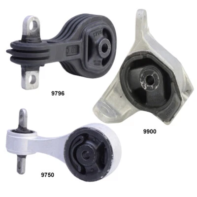 Engine Motor & Auto Transmission Mounts Set 3 For Acura ILX 2.0L 15-13 Auto RWD - Image 1 of 4