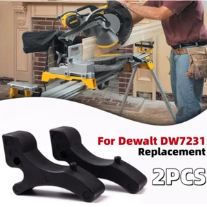 Palancas de clip de soporte de montaje de repuesto 2 piezas para Dewalt DW7231 negro-UK Stock - Imagen 1 de 9