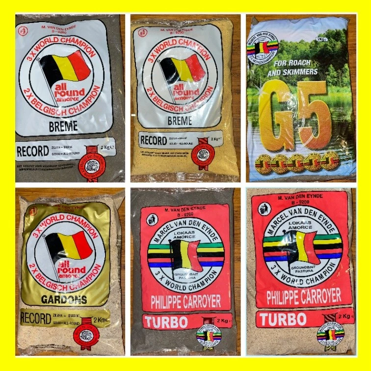 2kg ANGELFUTTER VAN DEN EYNDE  G5 BLACK  RECORD GOLD  SILBER TURBO GARDONS FTM - Bild 1 von 1