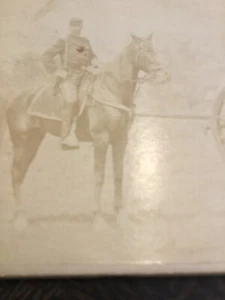 Cabinet Card Circa 1885 Major Charles Hathaway, jr 5th NG Oho was the 4th Pa NG - Picture 1 of 7