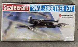 Scalecraft German Luftwaffe Me 109e snap together Motorised kit WWII 1/48 MS3 - Picture 1 of 4