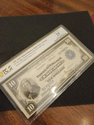 1915 $10 Federal Reserve Bank Note - Image 1 of 4