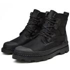 New Mens Strap Lace Up Ankle Boots Outdoor Hiking Walking Comfort Non-Slip Shoes