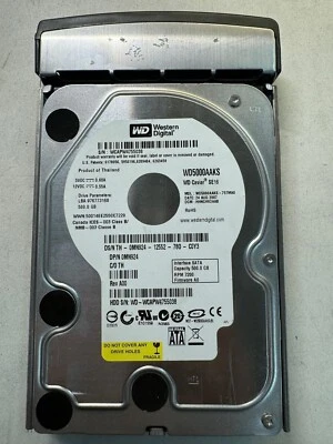 DELL MN924 WD5000AAKS-75TMA0 500GB 7.2K RPM 16MB CACHE 3 Gb/s SATA3.5" HDD - Image 1 of 4