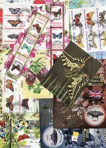 X1008 Verzameling  Collection -10 sheets  Vlinders  Butterflies / Schmetterlinge - Picture 1 of 1