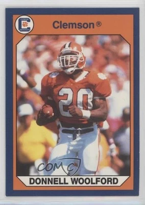 1990 Collegiate Collection Clemson Tigers Donnell Woolford #84 - Image 1 of 2
