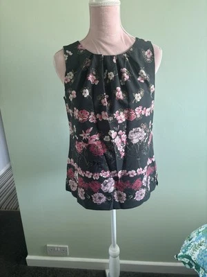 Red Herring Black Top Cutout Back Size 12 - Image 1 of 4