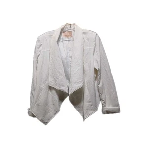 Gibson Latimer Size L Blazer/Jacket Off White Long Sleeves - Picture 1 of 8