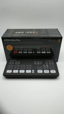 Blackmagic Design ATEM Mini Pro Live Production Switcher 4 Input SWATEMMINIBPR - Image 1 of 4