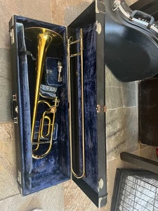 King 4B professional Trigger Trombone, large bore.  Made in USA - Bild 1 von 16