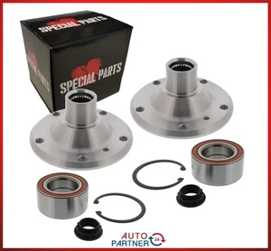 2x Buje de rueda cojinete de rueda para BMW E30 5x120 para conversión eje trasero sin estructura P&P - Imagen 1 de 7