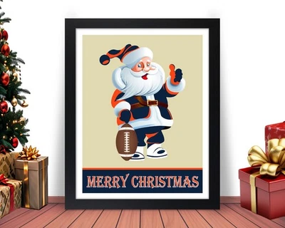 Comparar con Foto de Fútbol de Papá Noel de Navidad enmarcada de tigres castaños rojizos Foto 1 de 4