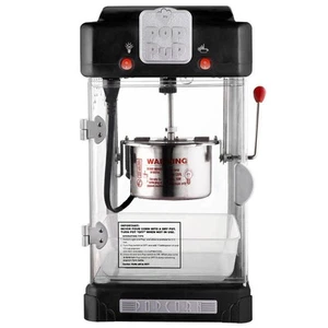 2,5 oz. Pop Pup Popcornmaschine schwarz Arbeitsplatte mit Messlöffel, Schaufel, - Bild 1 von 8