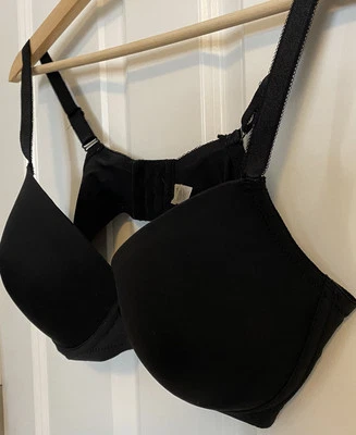 Sujetador FELINA Lencería Con Aros Negro 40D Suave Cobertura Completa Foto 1 de 4