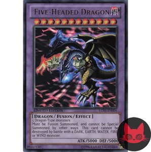 Yugioh Fünfköpfiger Drache LC03-DE004 Ultra Rare Limitierte Auflage LP - Bild 1 von 2