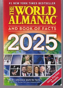 THE WORLD ALAMAC AND BOOK OF FACTS 2025 (2024 Trade Paperback){L11} - Picture 1 of 2