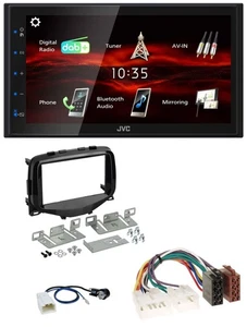 JVC USB Bluetooth MP3 DAB 2DIN Autoradio für Toyota Aygo (2014-2021) - Bild 1 von 9