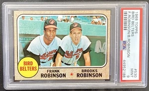 1968 Topps #530 Bird Belters PSA 9 MINT Baseball Card Frank Brooks Robinson - Picture 1 of 3