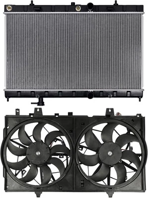 Cooling Fan Assembly 623490 Cooling Fan and 13431 Radiator for Nissan for Rogue - Image 1 of 4
