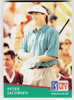 Peter Jacobsen, 1991 Pro Set PGA Tour, #171, , - Image 1 of 2