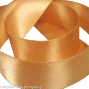 Double Face Satin Ribbon 1 1/2 inch x 5 yards (15 feet of ribbon) 34 COLORS - Picture 1 of 36