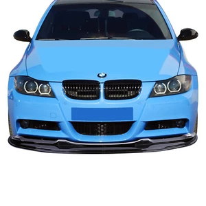 Frontspoiler passend für BMW 3er E90 E91 05-08, sportliche Optik, Schwarz Glänze - Bild 1 von 6