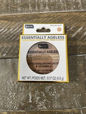 B Pure Essentially Ageless Blurring Pressed Face Powder Medium-Deep - Image 1 of 4