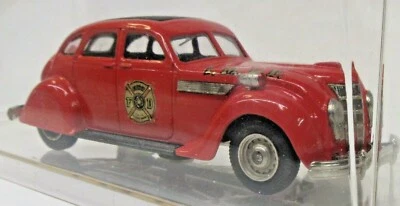 Rextoys #24 1935 CHRYSLER AIR FLOW FIRE BRIGADE 1:43 diecast Boxed n1 - Image 1 of 4