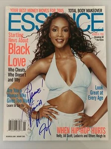 ACTRESS VIVICA A FOX SIGNED AUTOGRAPHED ESSENCE MAGAZINE COVER - Picture 1 of 2