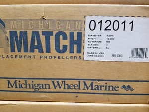Michigan Wheel P/N 012011 9 x 10 Replaces Johnson, Mercury, Yamaha - Picture 1 of 1