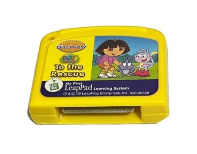 Leap Frog Dora To The Rescue My First LeapPad Preschool Cartridge ONLY - Image 1 of 3