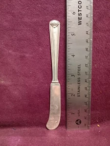 Sterling WATSON WINDSOR MANOR FLAT BUTTER SPREADER 5 5/8" 32 grams No Monogram - Picture 1 of 4