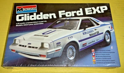 VTG 1982 Monogram Glidden Ford EXP w/ Box - 1/32 Scale - 2005 - NIB - Image 1 of 4