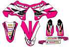 2008-2014 YZ 125 13 Fly Pink Senge Grafiken Set Kompatibel Mit Yamaha