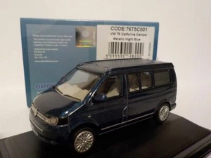 VW T5 California Camper - Night Blue, Oxford Diecast 1/76 New Release - Picture 1 of 1