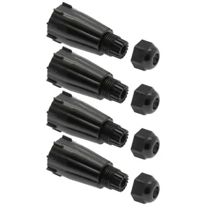 4 Pcs 0.35" 9mm Outdoor Waterproof Connector Cap RJ45 Network LAN Ethernet Cable - Picture 1 of 5